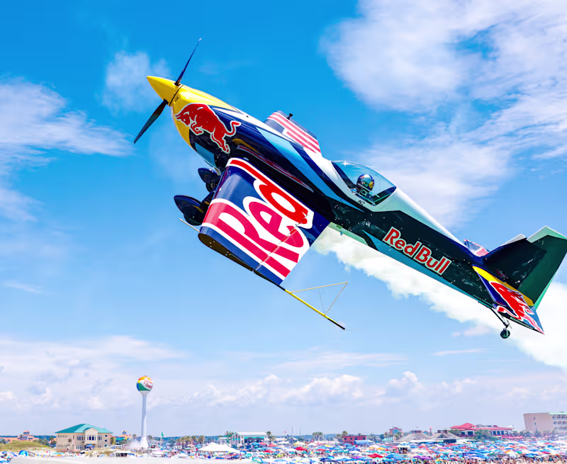 Aerobatic Champions in flight